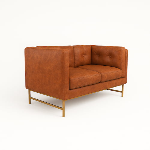 Two-Seat Sofa (Leather)